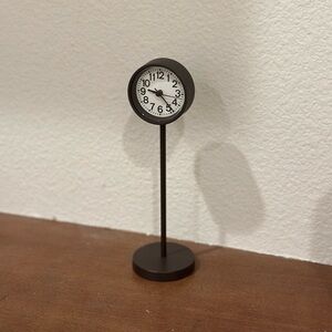 MUJI Park Clock Mini Black